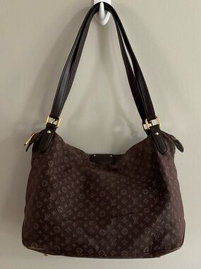 Louis Vuitton Mini Lin Monogram Cabas Mary Kate GM Shoulder Bag Brown  France.